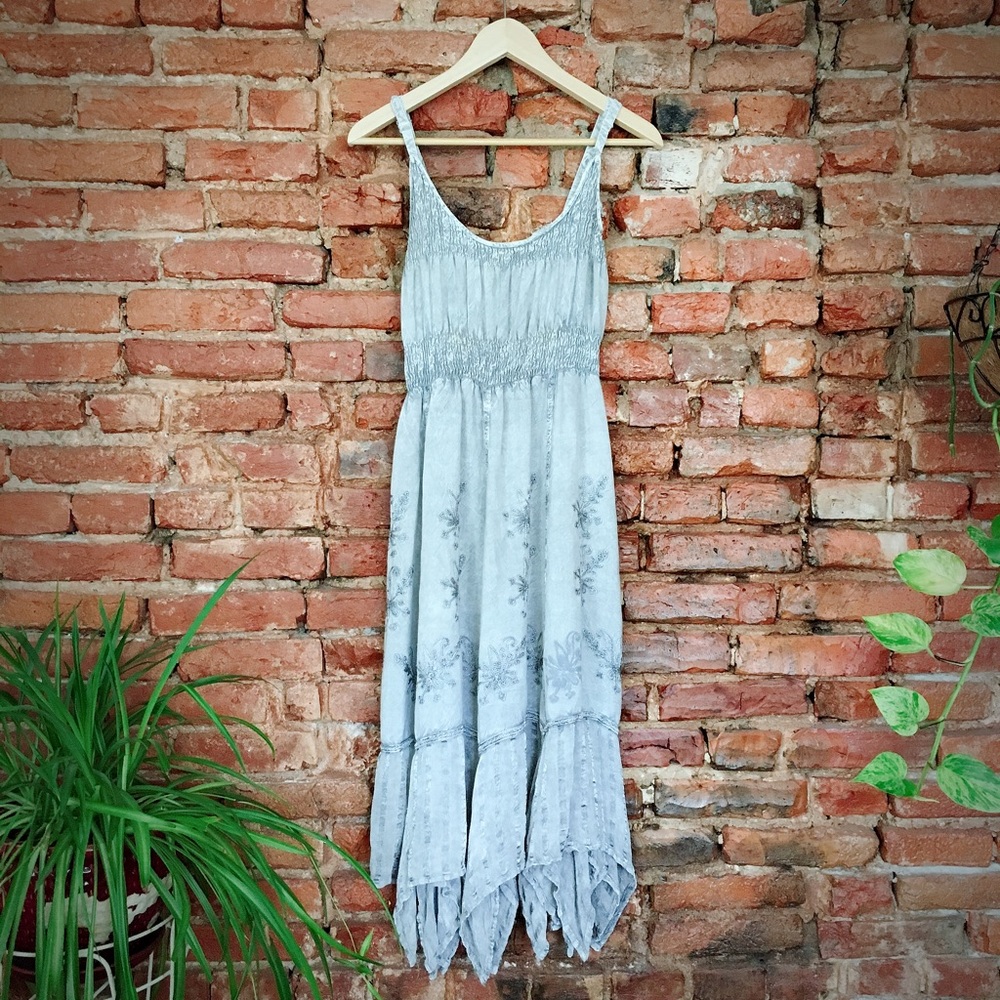 Hippie denim dress